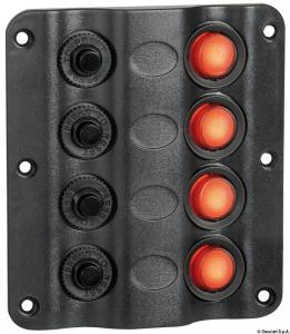 Pannello elettrico Wave 4 interruttori